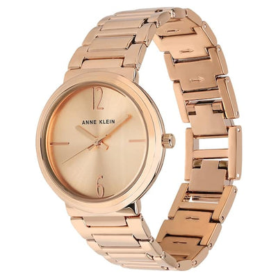 Anne Klein Analog Rose Gold Dial Women 34mm