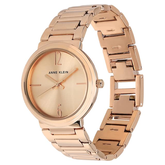 Anne Klein Analog Rose Gold Dial Women 34mm