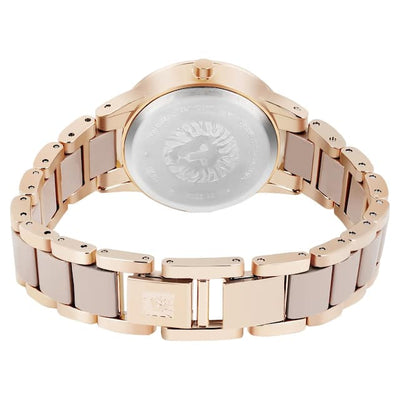 Anne Klein Ceramics Brown Dial Women 32mm