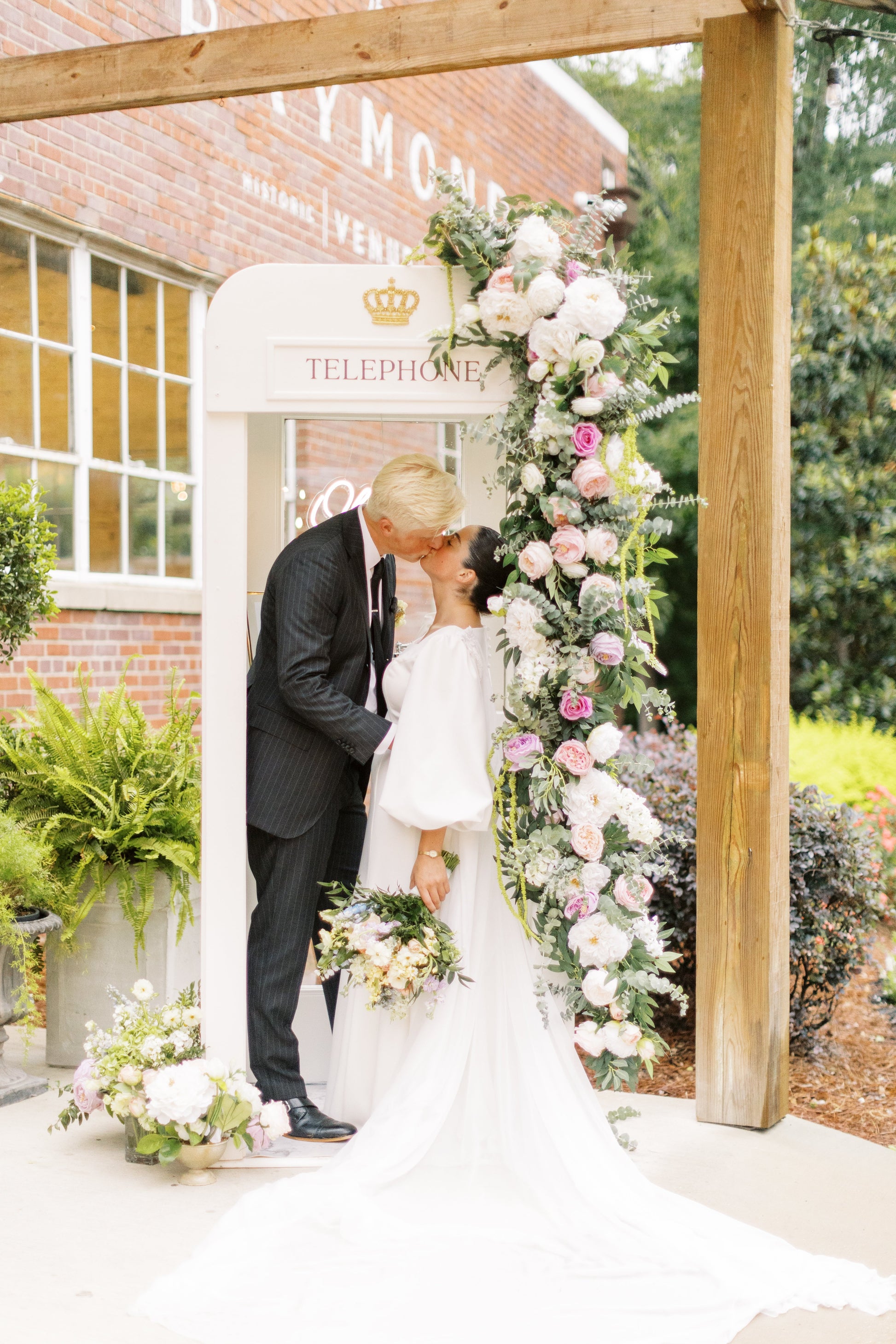 Fairytale Pastel and Green Historic Venue Wedding
