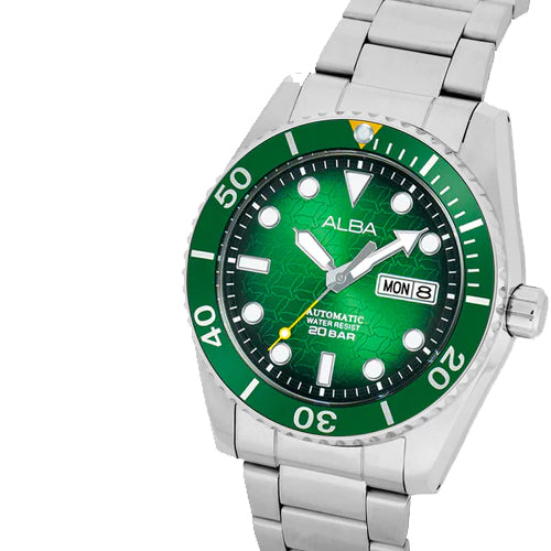 Alba Active Green Dial Men 43mm AL4437X1