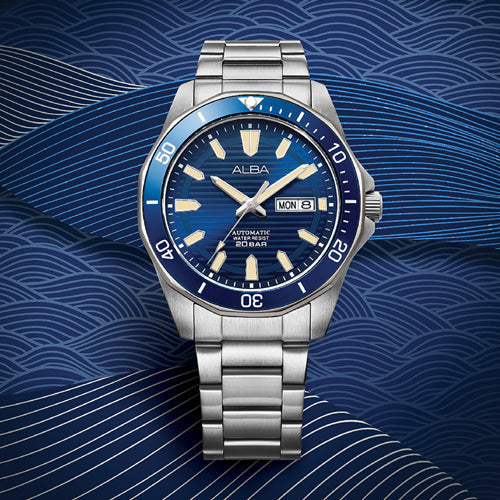 Alba Active Blue Dial Men 43mm AL4453X1