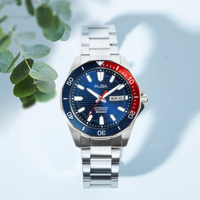 Alba Active Blue Dial Men 43mm AL4455X1