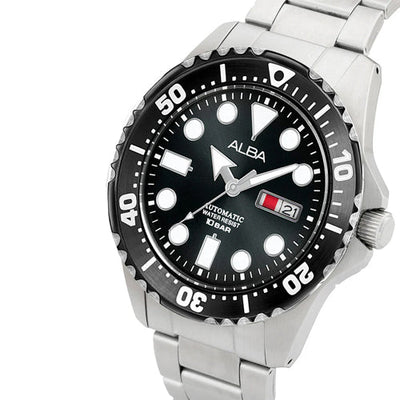 Alba Active Black Dial Men 44mm AL4485X1