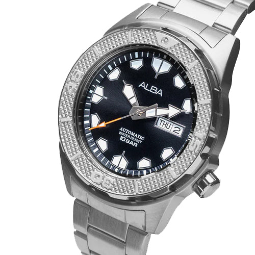 Alba Active Black Dial Men 42.4mm AL4561X1