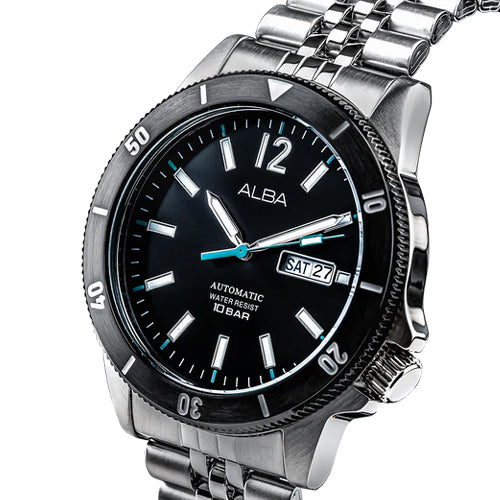 Alba Active Black Dial Men 44mm AL4645X1