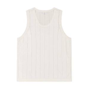 Alma De Ace Peta Knitted Cream Vest