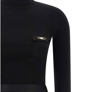 Elisabetta Franchi Turtleneck Dress