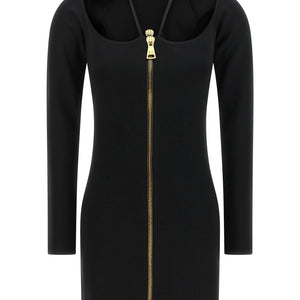 Elisabetta Franchi Fabric Stitch Knit Dress