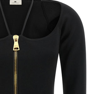 Elisabetta Franchi Fabric Stitch Knit Dress