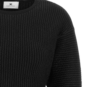 Elisabetta Franchi Knitted Pleated Dress