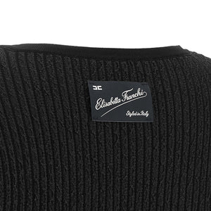 Elisabetta Franchi Knitted Pleated Dress