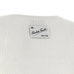 Elisabetta Franchi Knitted Pleated Dress