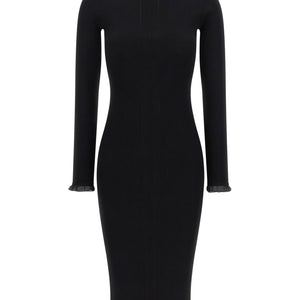 Elisabetta Franchi Ribbed Knit Dress