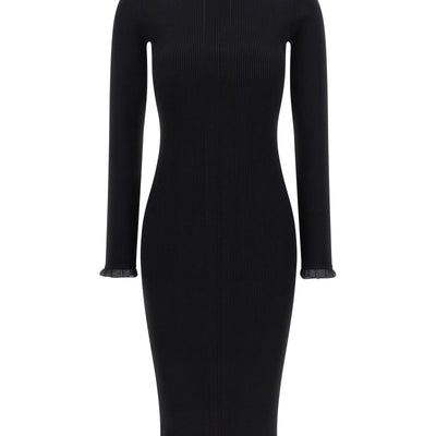 Elisabetta Franchi Ribbed Knit Dress