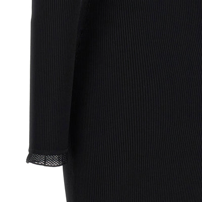 Elisabetta Franchi Ribbed Knit Dress