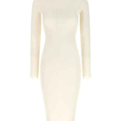 Elisabetta Franchi Ribbed Knit Dress