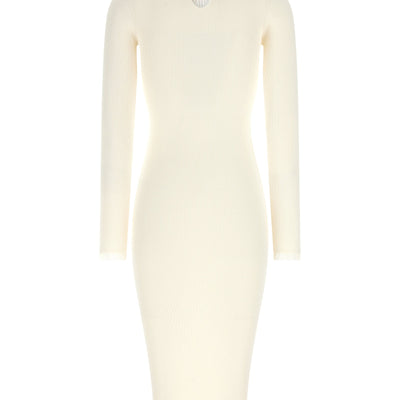 Elisabetta Franchi Ribbed Knit Dress