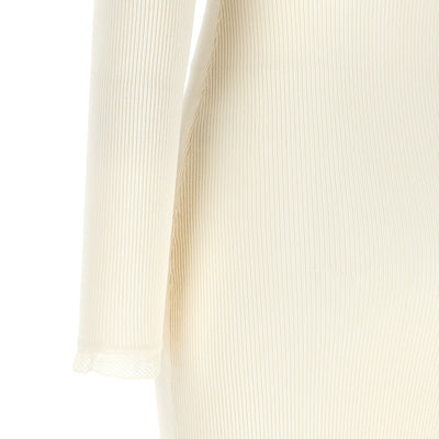 Elisabetta Franchi Ribbed Knit Dress