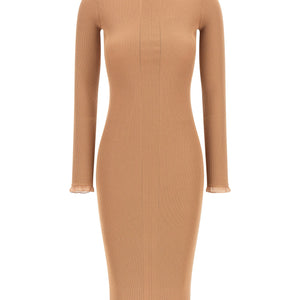 Elisabetta Franchi Ribbed Knit Dress