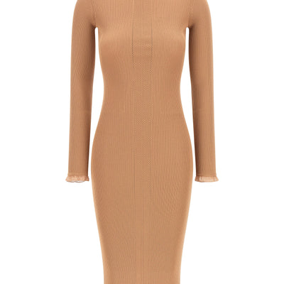 Elisabetta Franchi Ribbed Knit Dress