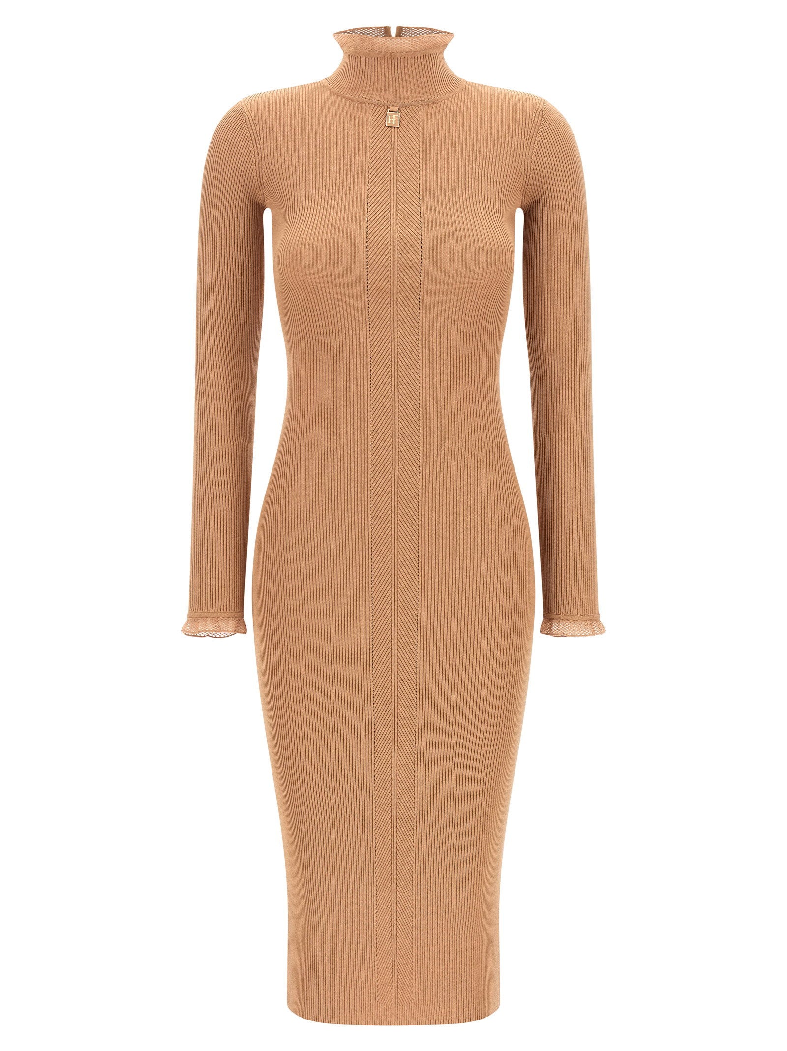 Elisabetta Franchi Ribbed Knit Dress