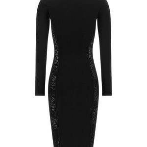Elisabetta Franchi Knitted And Lace Dress