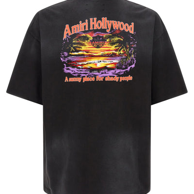 Amiri Sunny Place Skate Vintage Print T-shirt