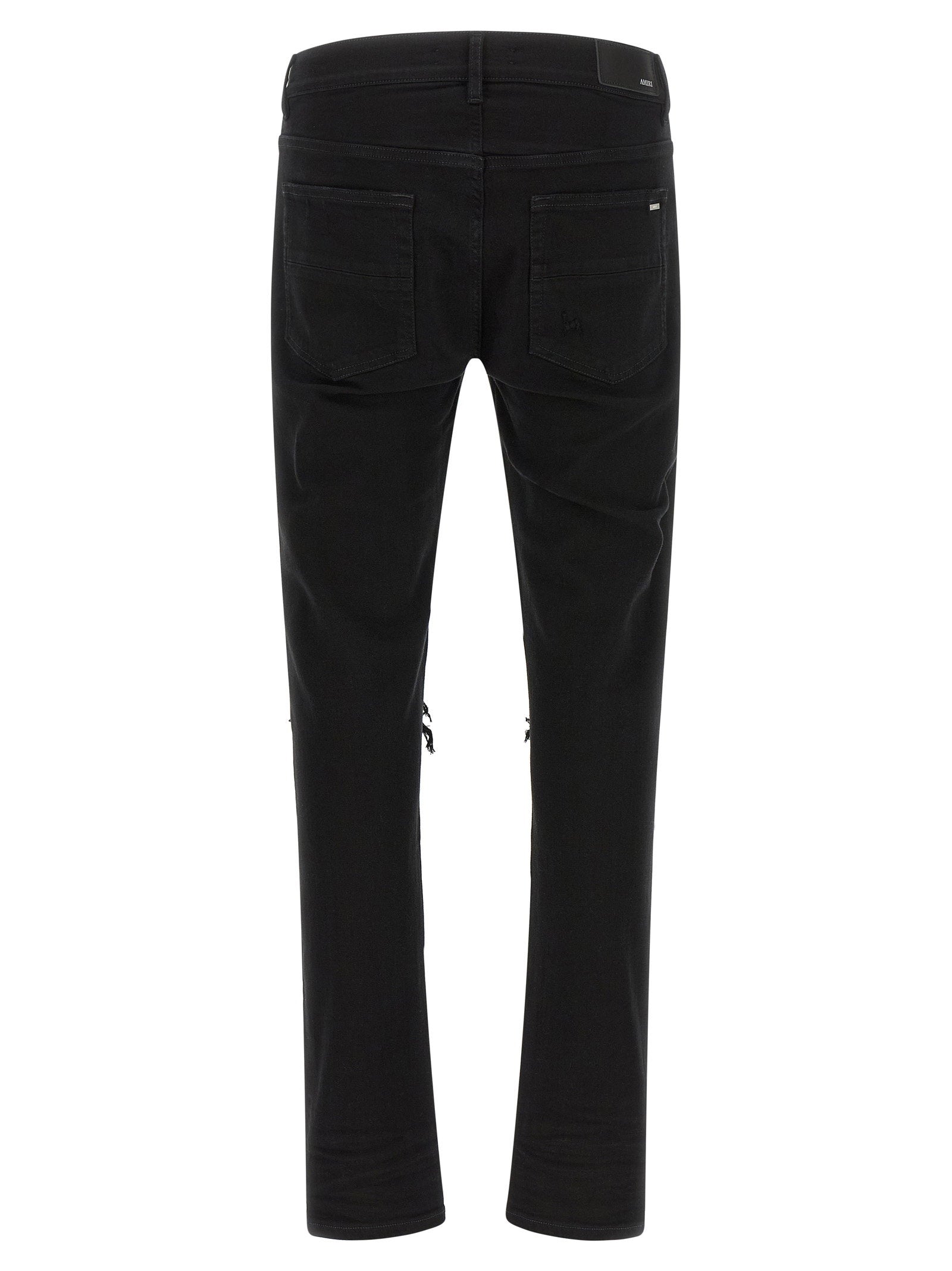 Amiri Mx1 Jeans With Distressed Details