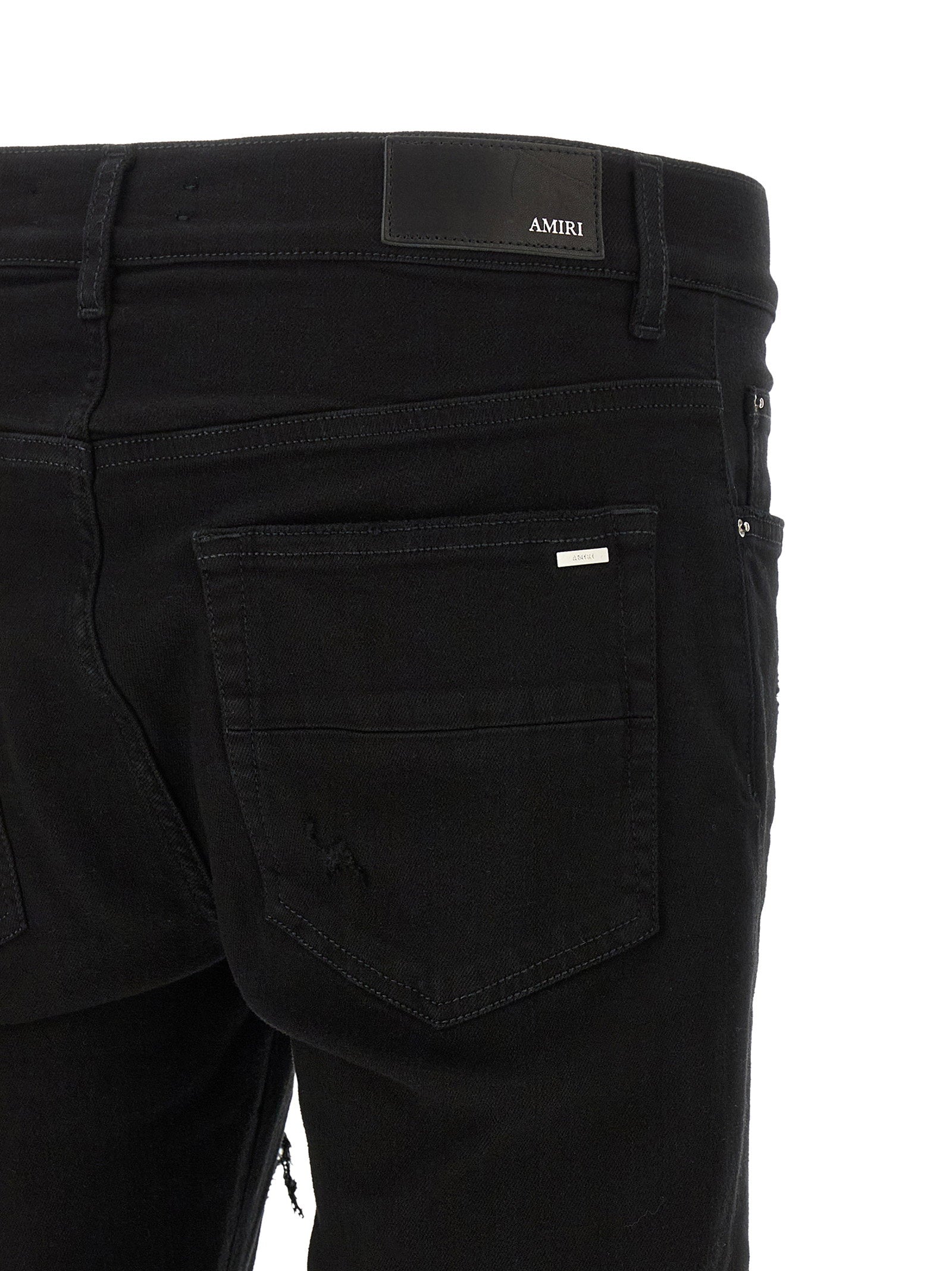 Amiri Mx1 Jeans With Distressed Details