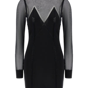 Elisabetta Franchi Dress With Transparencies