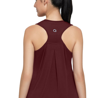 Energize Racerback Tank Top - Pomegranate