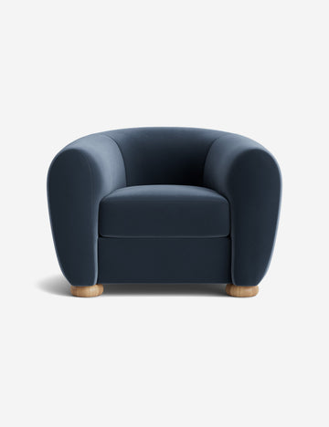 Blue Modern Velvet