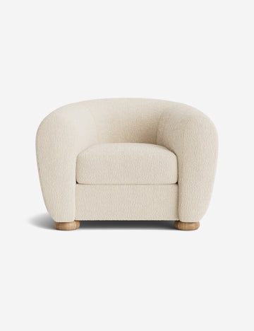 Ivory Modern Boucle