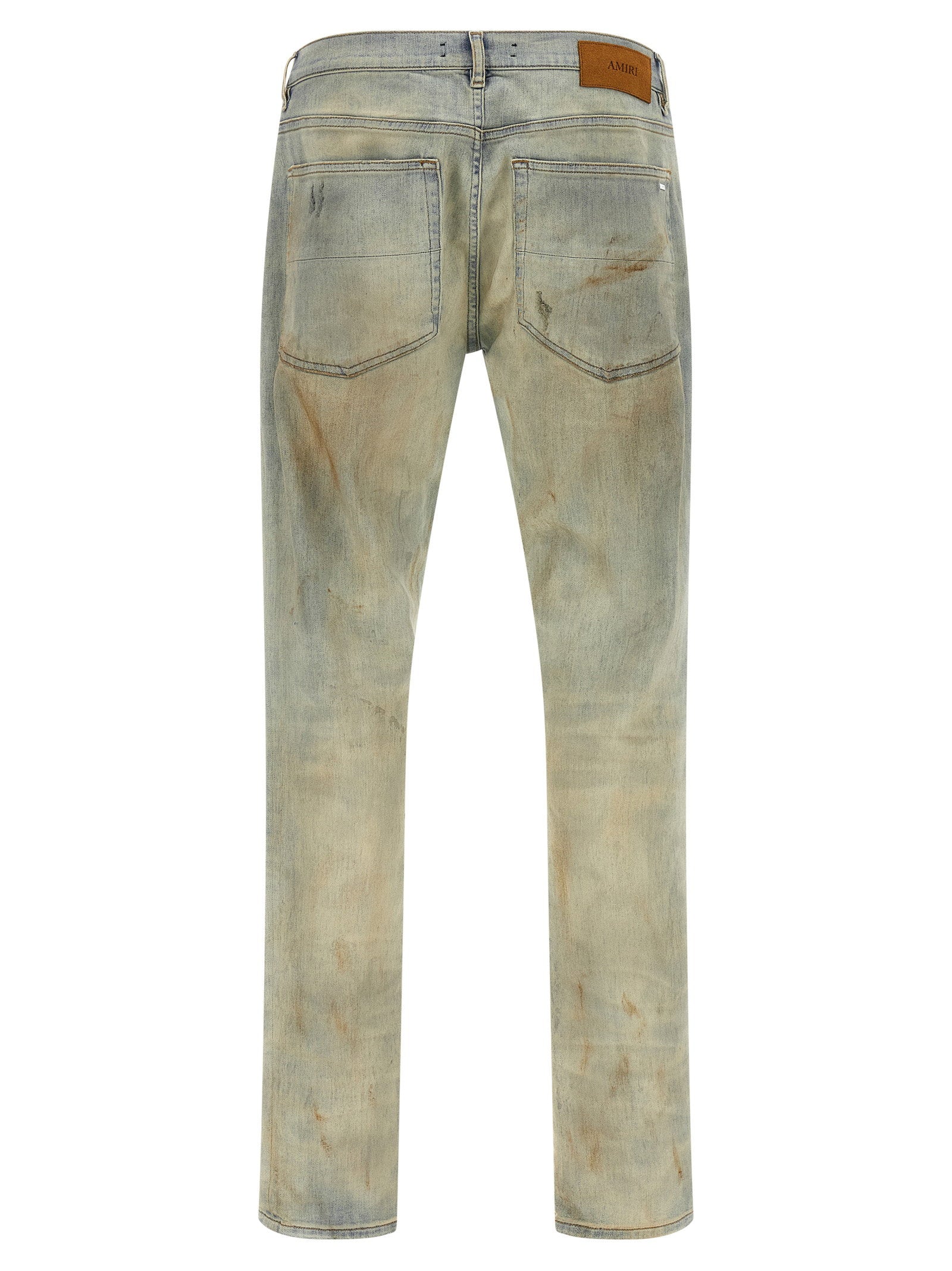 Amiri Suede Mx1 Jeans