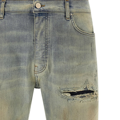 Amiri Suede Mx1 Jeans