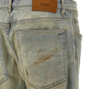 Amiri Suede Mx1 Jeans
