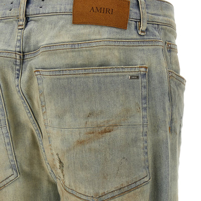 Amiri Suede Mx1 Jeans