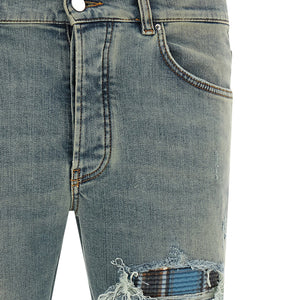 Amiri Flannel Mx1 Jeans