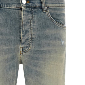Amiri Staggered Logo Jeans