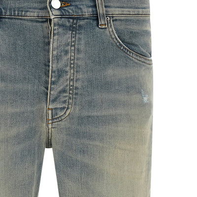 Amiri Staggered Logo Jeans