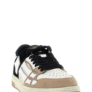 Amiri Distressed Skel Top Low Sneakers