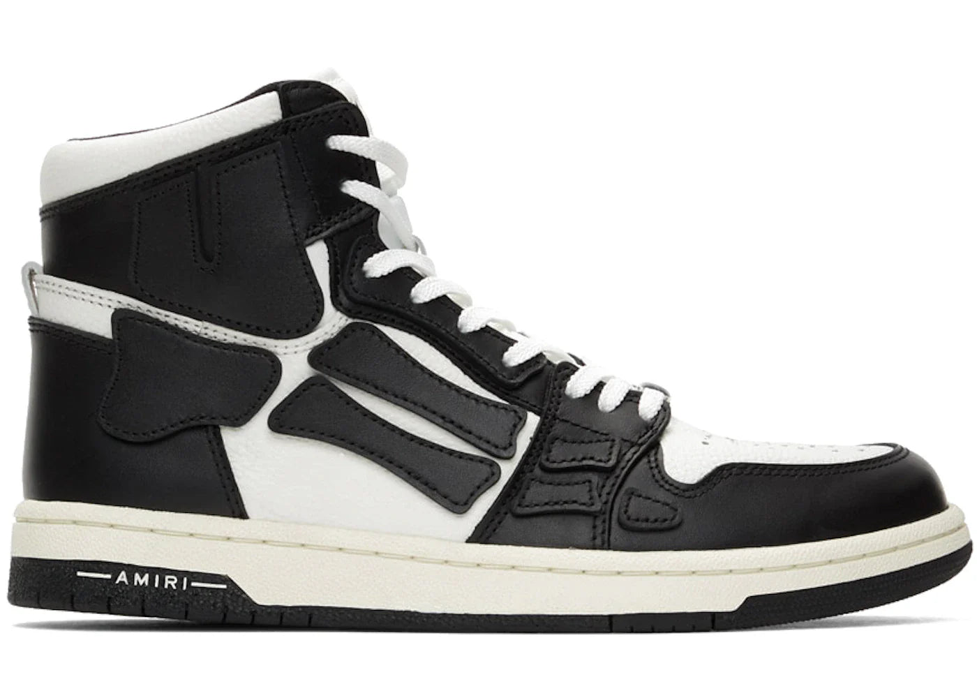 Amiri Skel Top Hi Black White