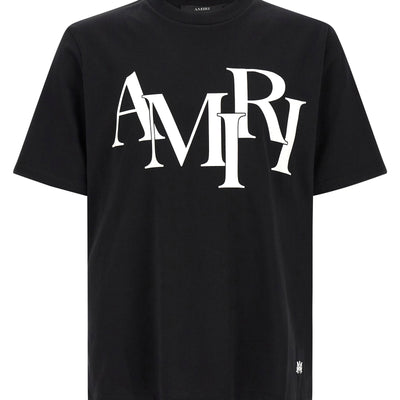 Amiri Staggered Logo T-shirt