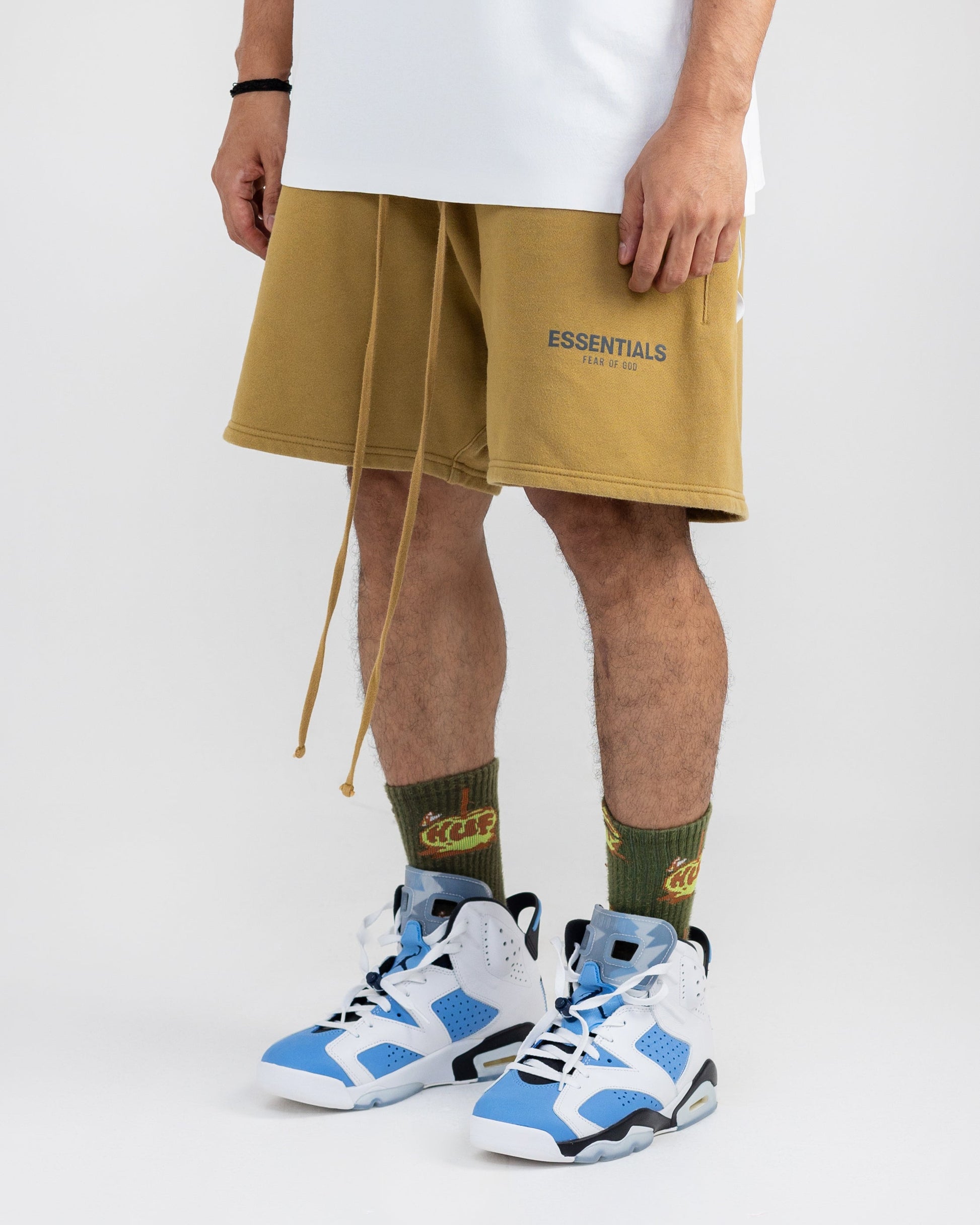 Fear Of God Essentials Taupe Shorts