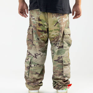 Vintage Military Surplus Usmc Mud Choclate Camo Cargo Pants
