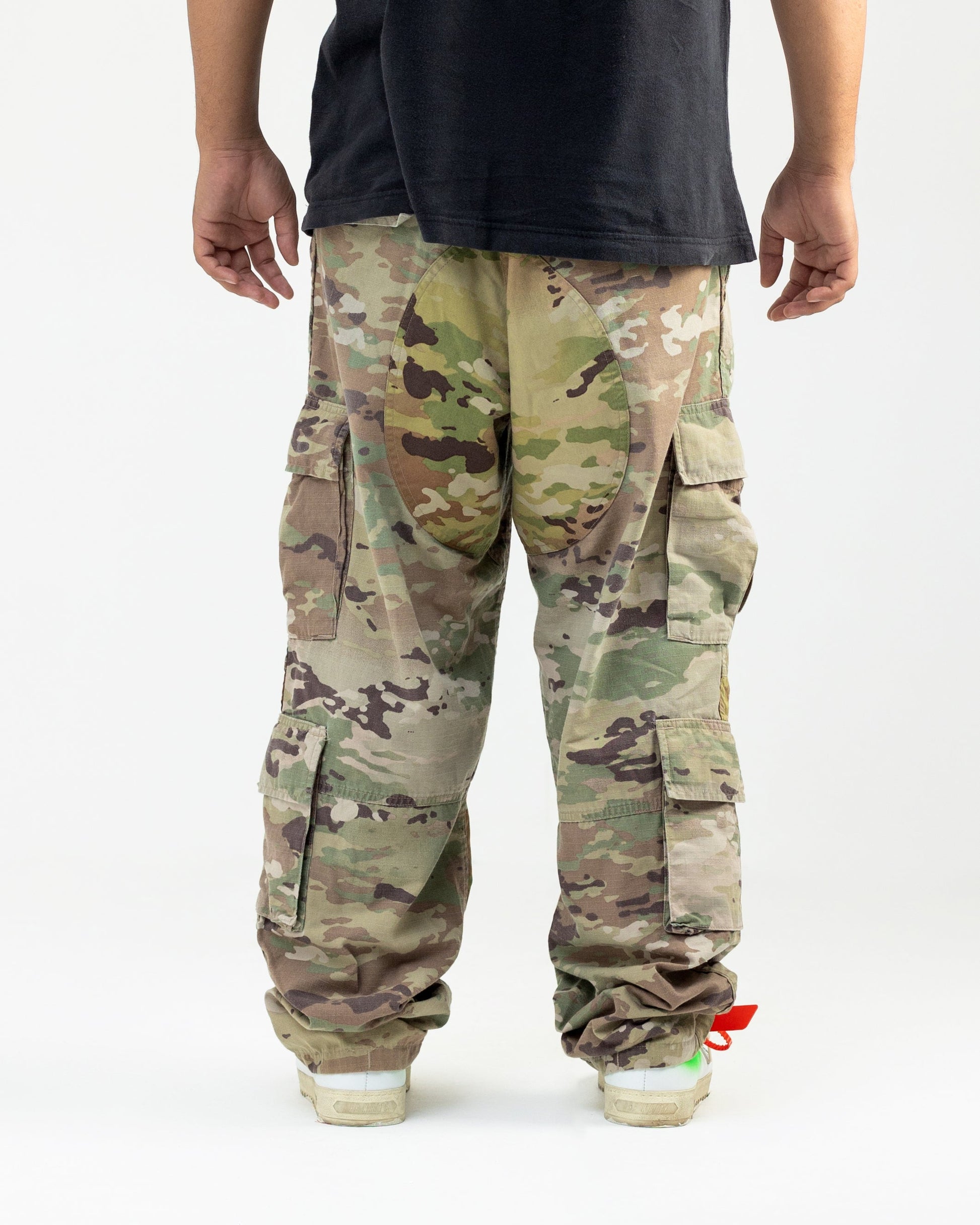 Vintage Military Surplus Usmc Mud Choclate Camo Cargo Pants
