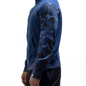 Bape Zip Up Hoodie - Blue