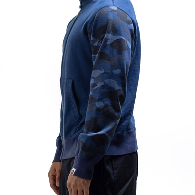 Bape Zip Up Hoodie - Blue