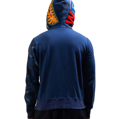 Bape Zip Up Hoodie - Blue